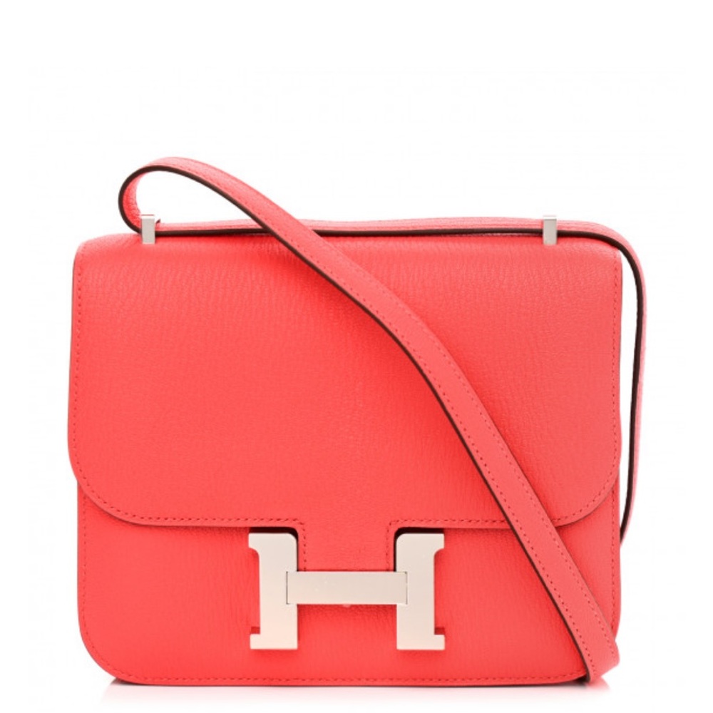 Hermes Constance 18 Rose Texas Verso - NEW